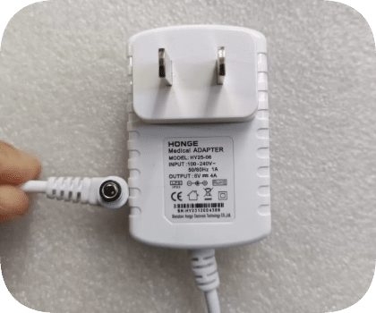 *Brand NEW*HONGE 6V 4A Power Adapter Right-Angle Plug HY25-06 5.5 x 2.1mm Connector Power Supply